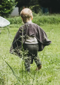 Lätzchen 'Boo' Grey Brown