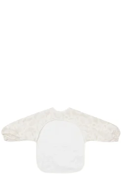 Lätzchen mit Ärmeln 'Animals' Nougat