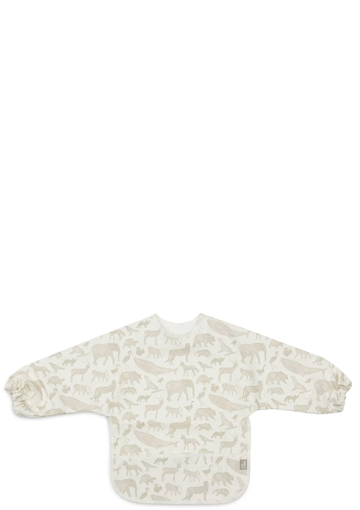 Lätzchen mit Ärmeln 'Animals' Olive Green