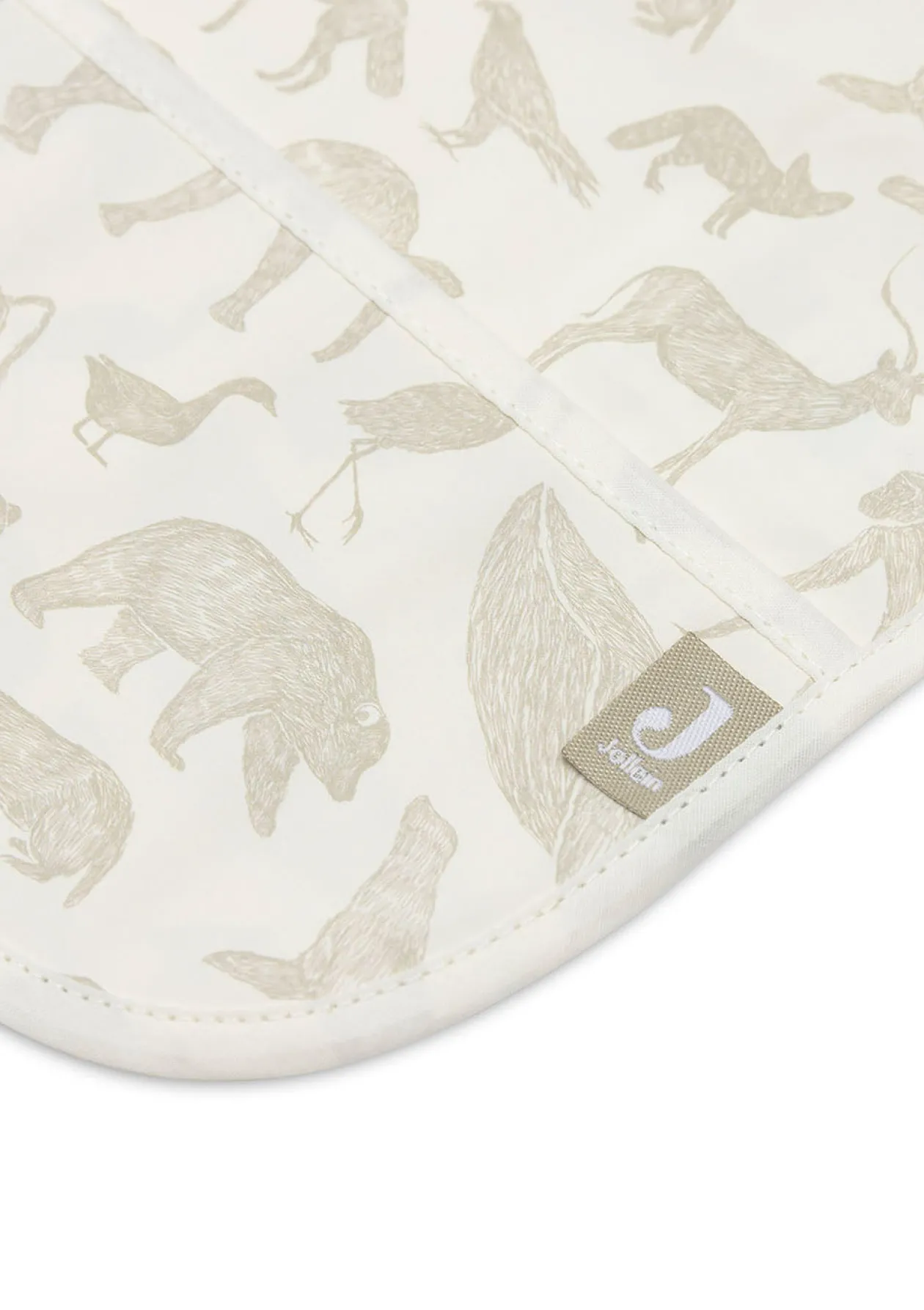 Lätzchen mit Ärmeln 'Animals' Olive Green