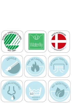 Matratze 'ECO Luxury' weiß