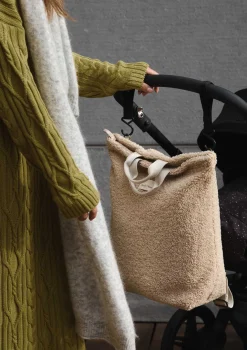 Maxi-Rucksack 'Teddy' Wollweiß