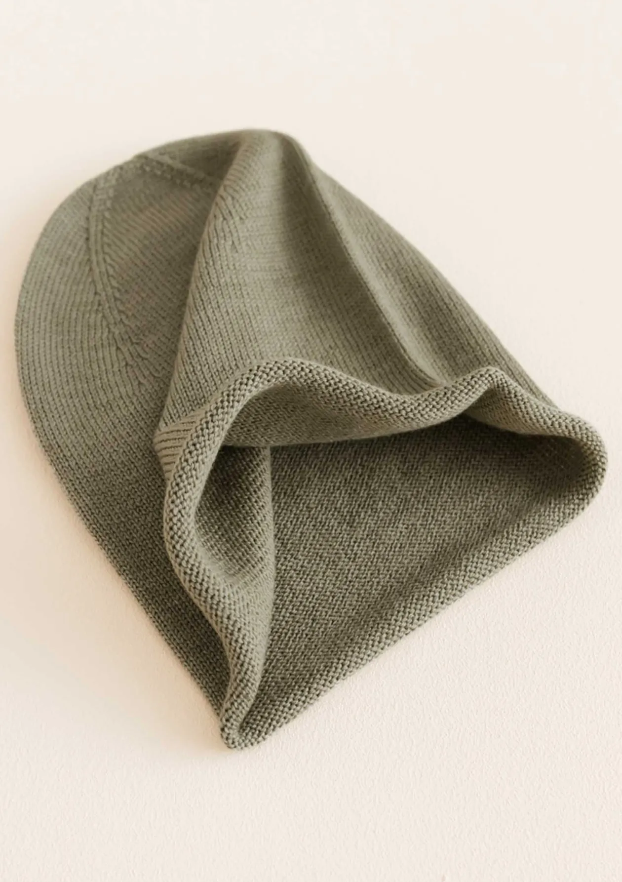 Merino Beanie 'Efa' Artichoke