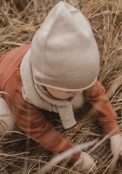 Merino Beanie 'Efa' sand