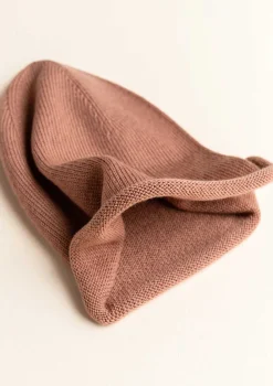 Merino Beanie 'Efa' terracotta