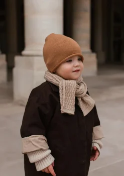 Merino Beanie 'Efa' terracotta