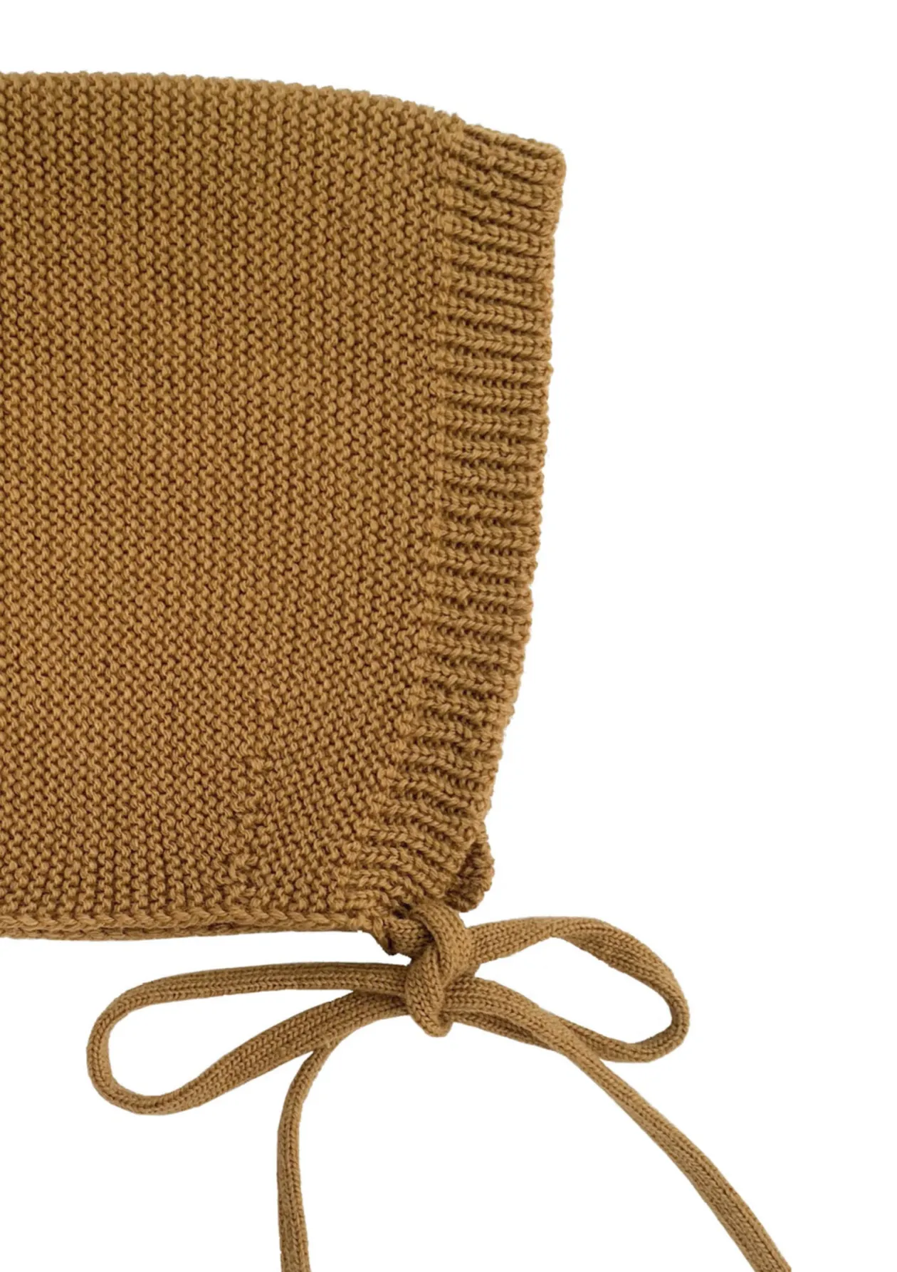 Merino Bonnet 'Dolly' Mustard