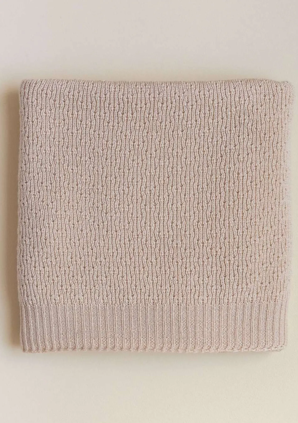 Merino Decke 'Dora' oat