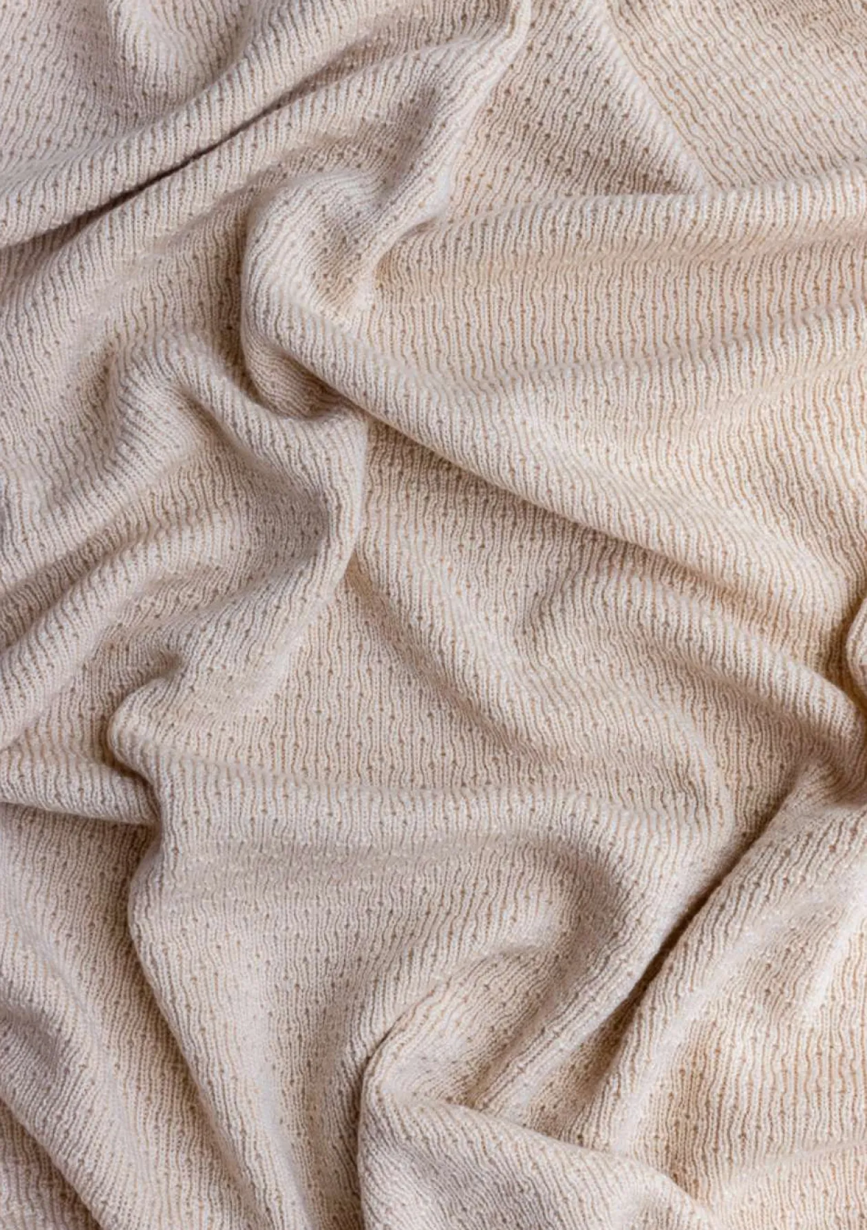 Merino Decke 'Dora' oat