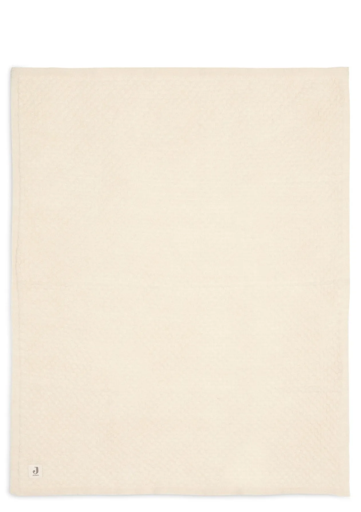 Merino Decke 'Weave Knit' Oatmeal 150 x 100 cm