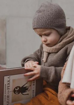 Merino Mütze 'Dua' otter