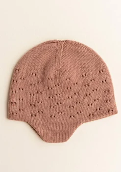 Merino Mütze 'Dua' Terracotta