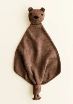 Merino Schmusetuch 'Teddy Tokki' Mocha