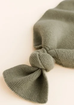 Merino Strick-Pucksack 'Cocoon' Artichoke