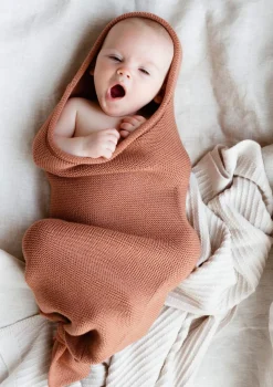 Merino Strick-Pucksack 'Cocoon' Mocha