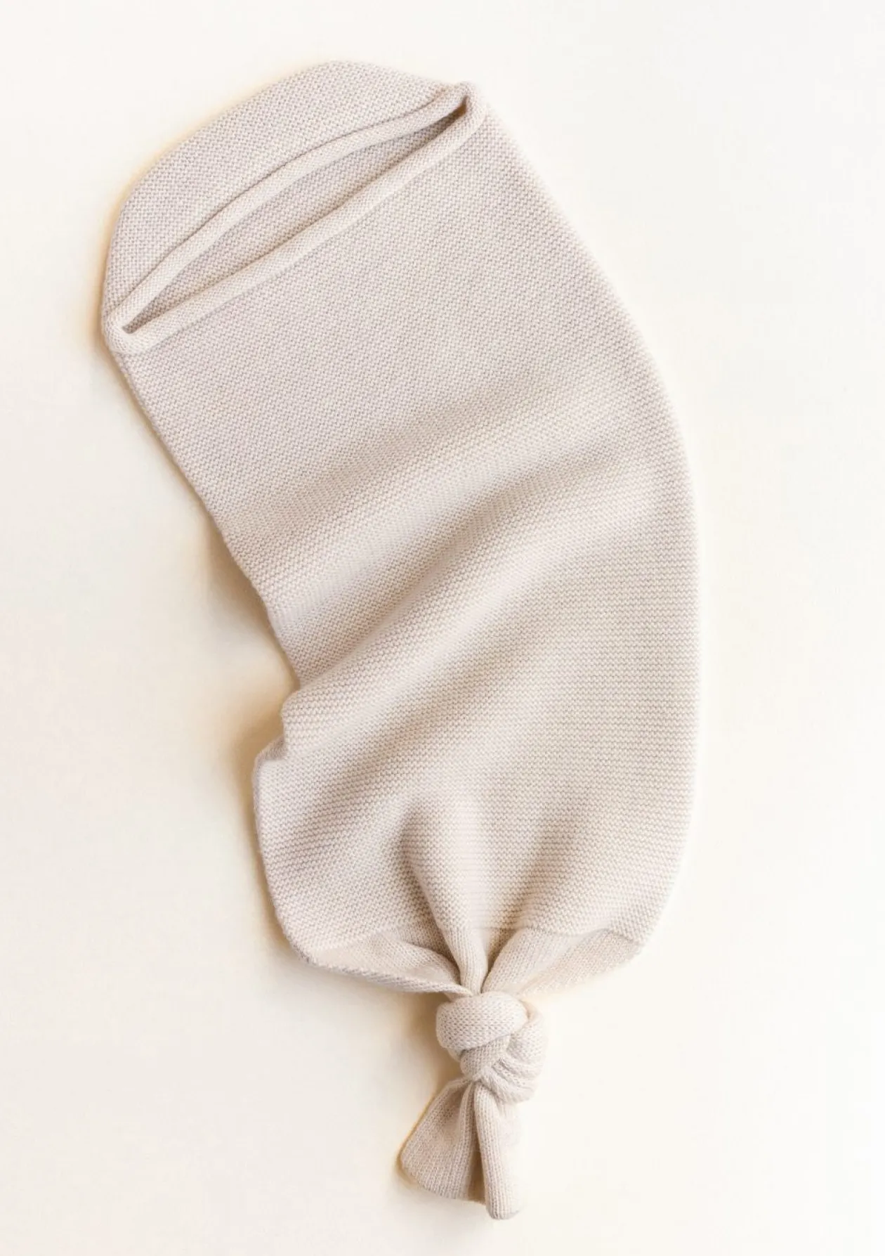 Merino Strick-Pucksack 'Cocoon' Cream