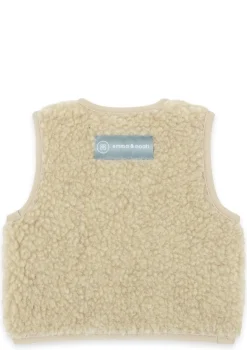 Merino Teddy Weste Essential Beige