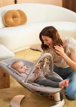 Mitwachsende Babywippe 'LEAF grow' Teddy