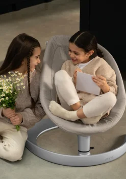 Mitwachsende Babywippe 'LEAF grow' Teddy