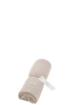 Mulltuch 'Bird' Natural 60 x 60 cm