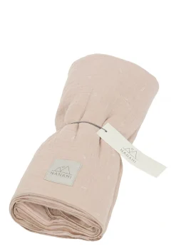 Mulltuch natural leaf 60 x 60 cm