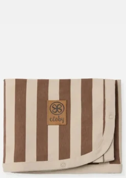 Multifunktionale UV-Decke UPF 50+ Peanut Brown Stripe