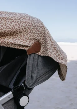 Multifunktionale UV-Decke UPF 50+ Leopard Brown