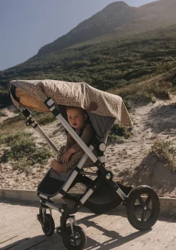 Multifunktionale UV-Decke UPF 50+ Leopard Brown