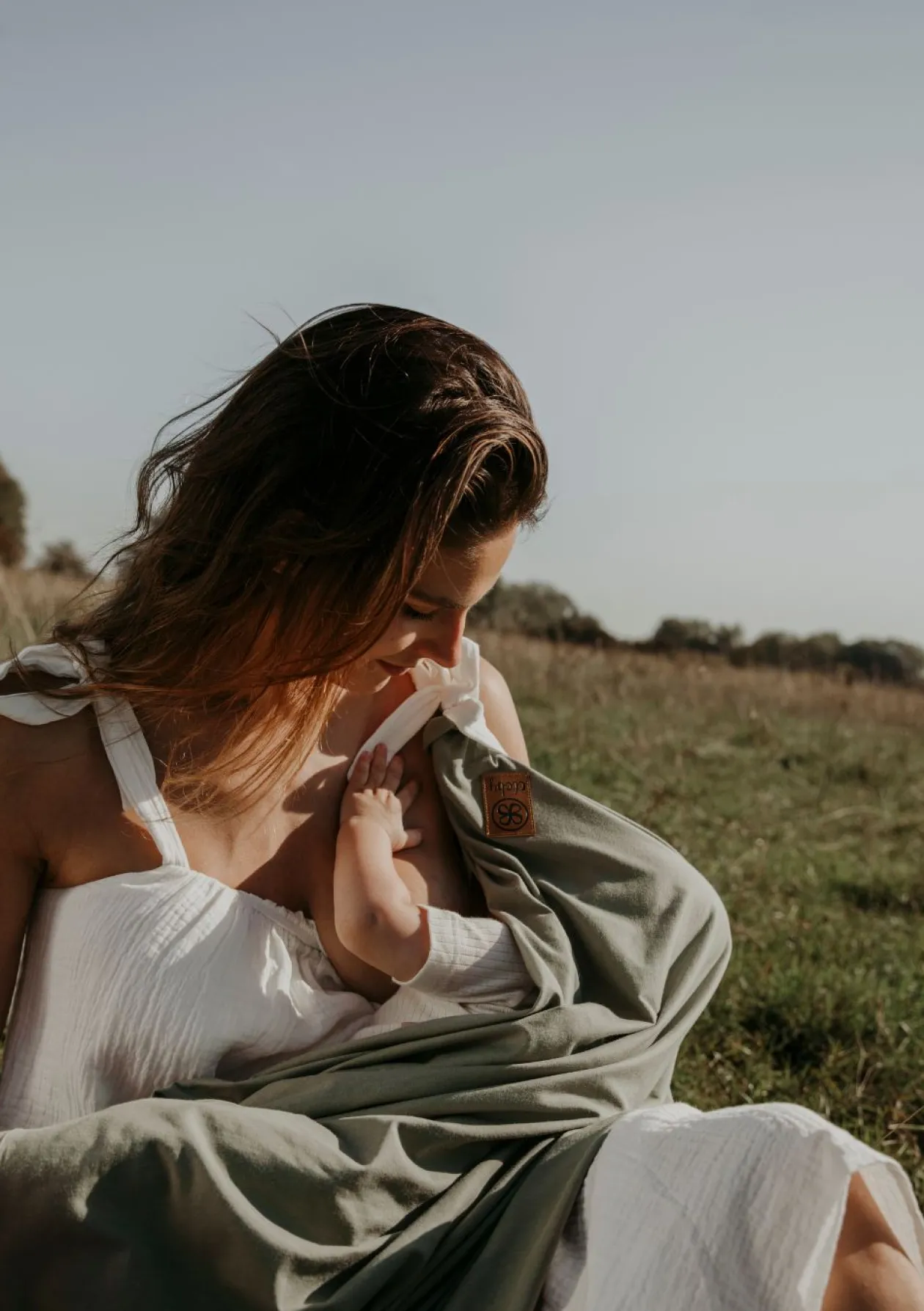 Multifunktionale UV-Decke UPF 50+ Olive Green