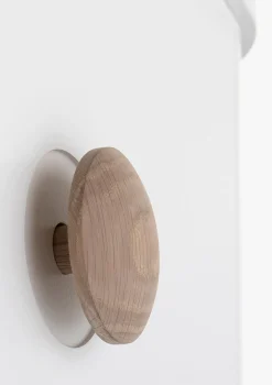 Multi-Schrank 'Wood' 3-türig weiss / Eiche