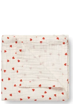 Musselin Babydecke 'Murray' Little Love 120 x 120 cm