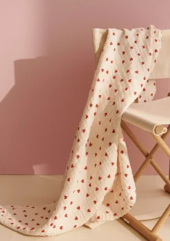 Musselin Babydecke 'Murray' Little Love 120 x 120 cm