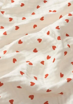 Musselin Babydecke 'Murray' Little Love 120 x 120 cm