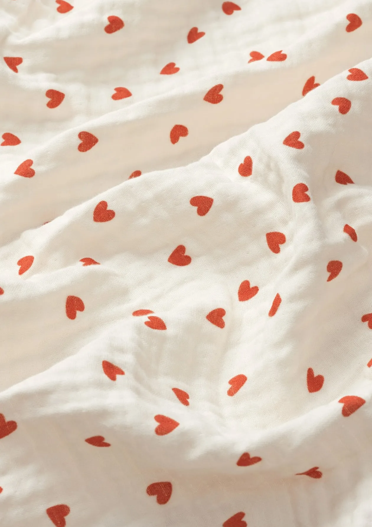 Musselin Babydecke 'Murray' Little Love 120 x 120 cm