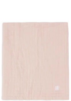 Musselin Decke Wiege 'Jacquard' Wild Rose 100 x 75 cm