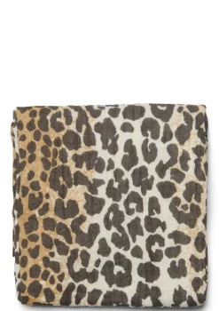 Musselin Mulltuch 'Swaddle Print Medium' Leopard 70 x 70 cm