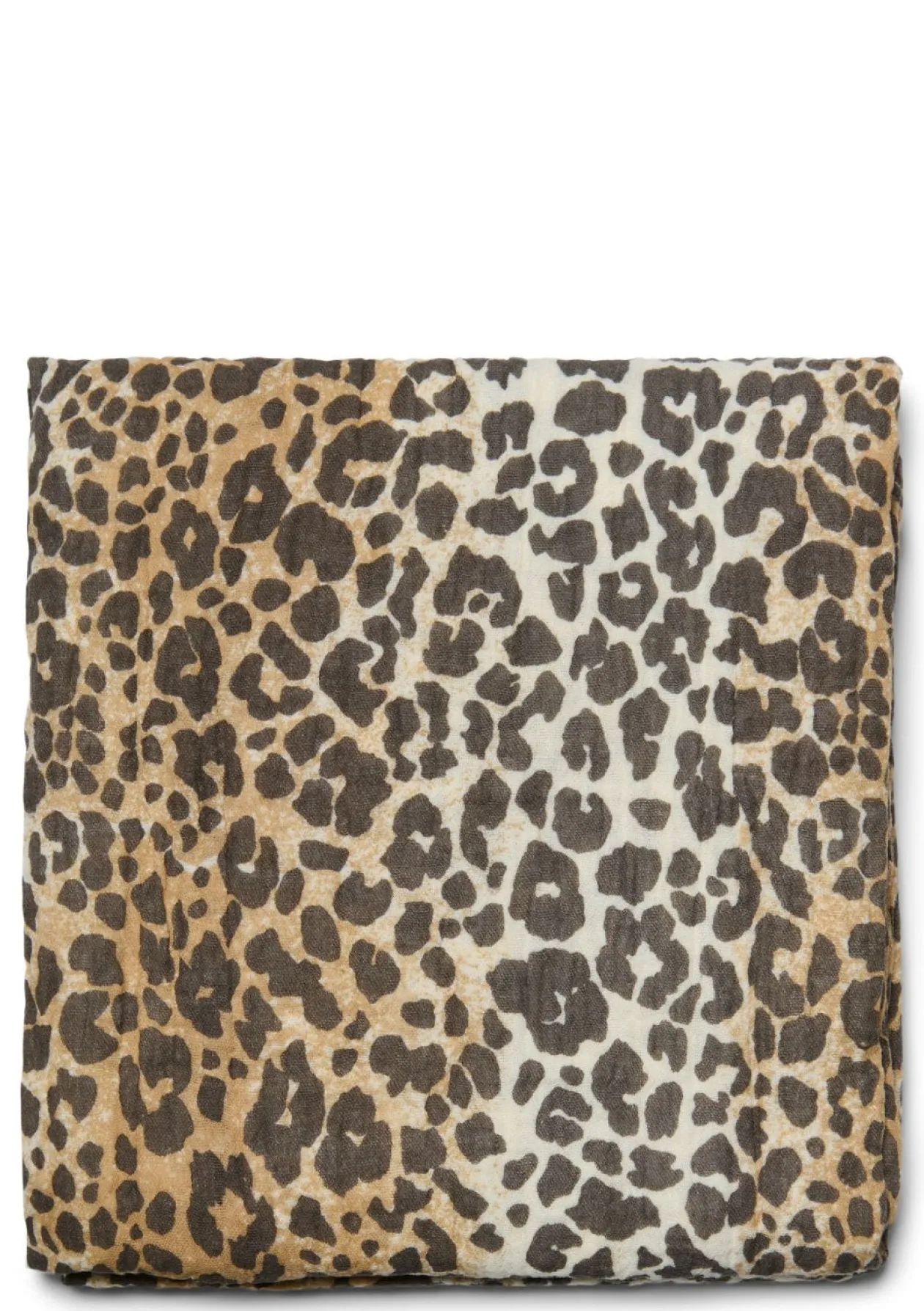 Musselin Mulltuch 'Swaddle Print Large' Leopard 120 x 120 cm