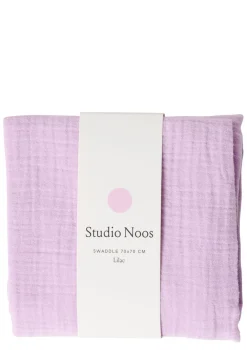 Musselin Mulltuch 'Swaddle Uni Medium' Lilac 70 x 70 cm