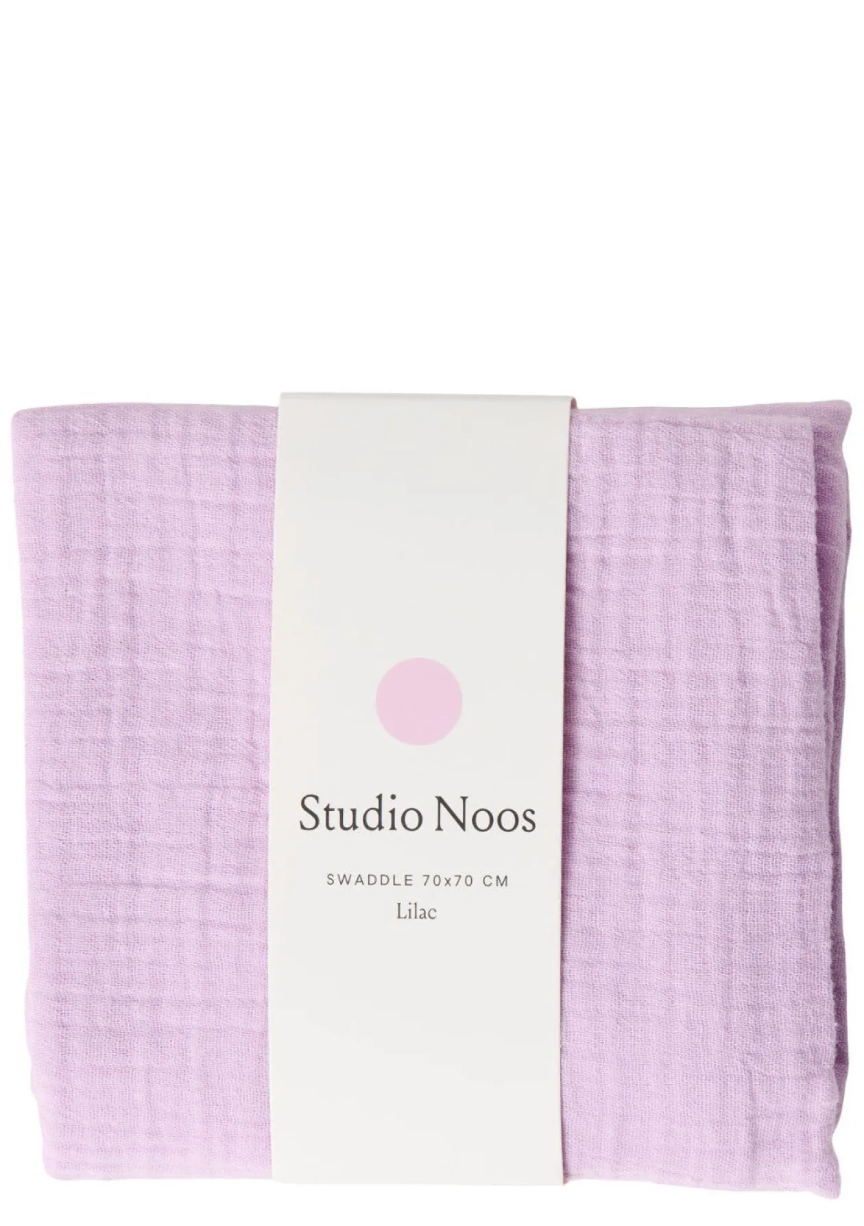 Musselin Mulltuch 'Swaddle Uni Medium' Lilac 70 x 70 cm