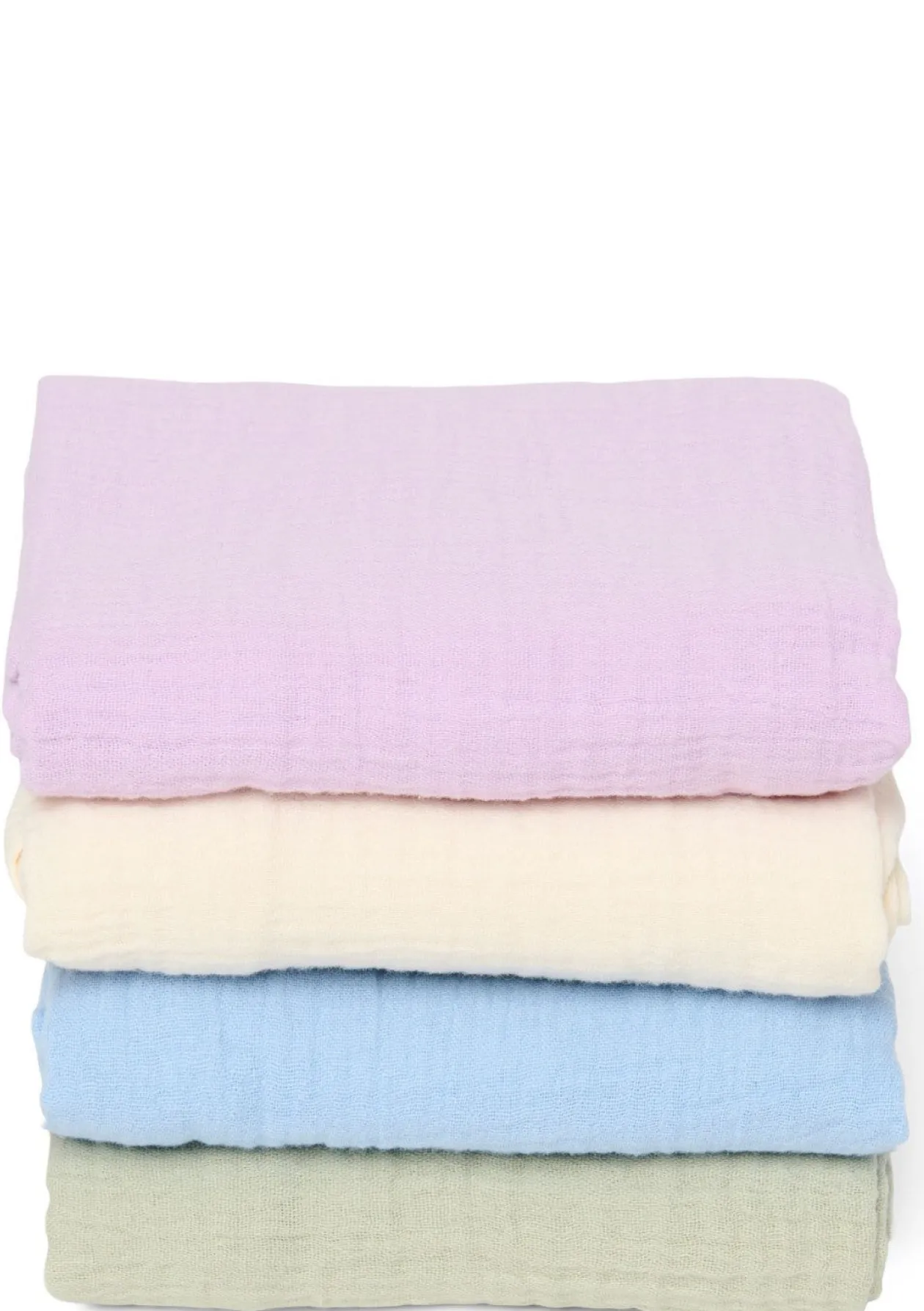 Musselin Mulltuch 'Swaddle Uni Medium' Lilac 70 x 70 cm