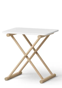 Nachttisch 'Camp' Weiß/Eiche