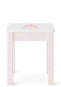 Nachttisch rosa handbemalt