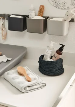 Organisationselemente 3 Stck 1 lange Schiene Dusty grey