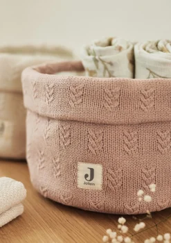 Pflegekörbchen 'Grain Knit' Wild Rose