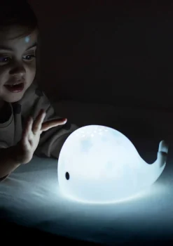 Projektor / Nachtlicht 'Moby' white