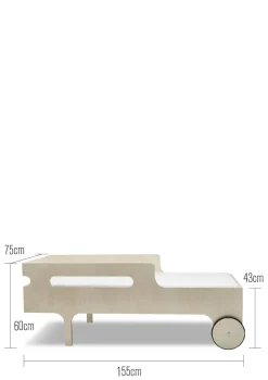 R Kinderbett White 150 x 70 cm