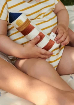 Rassel Leuchtturm 'Klint' off-white/bunt