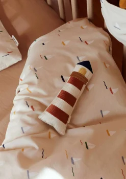 Rassel Leuchtturm 'Klint' off-white/bunt