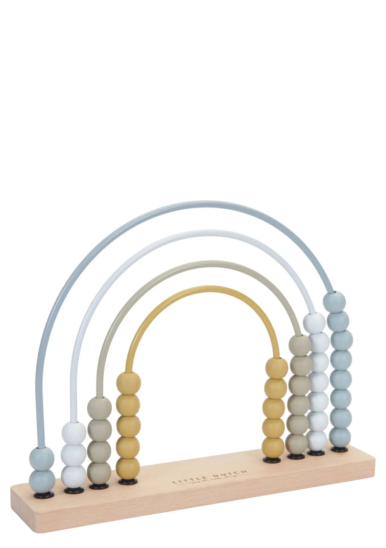 Rechenschiebe-Regenbogen Abacus blue