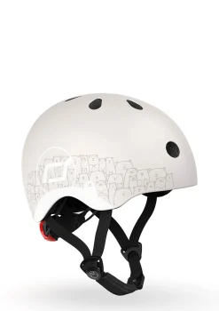 Reflektierender Helm ash grau